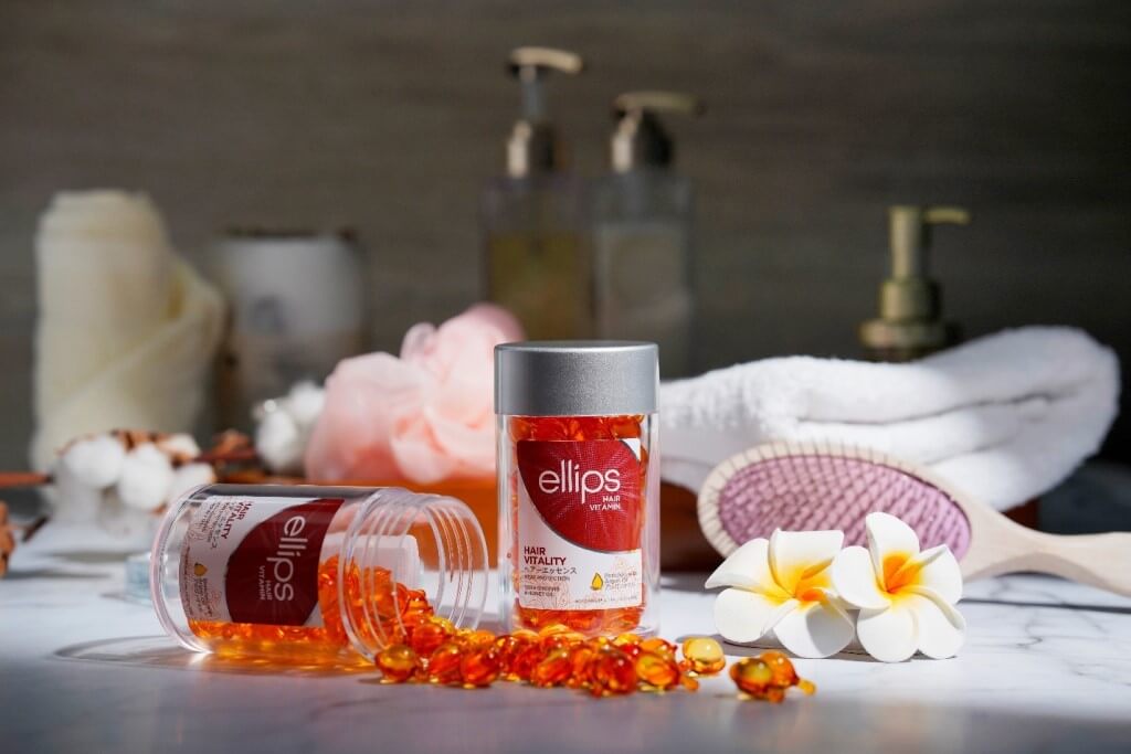 Витамины и маски для волос Ellips