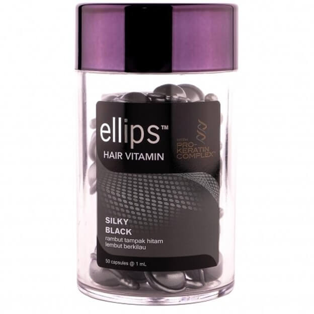  Ellips Hair Vitamin Silky Black (Чёрные капсулы)